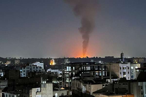 Israel blames Iran for Houthi strike on school, launches wave of attacks