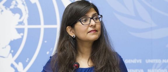 Ravina Shamdasani, spokesperson for the UN High Commissioner for Human Rights (file photo)