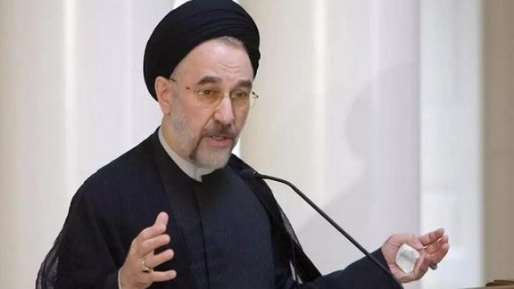 Former Iranian president Mohammad Khatami. Undated