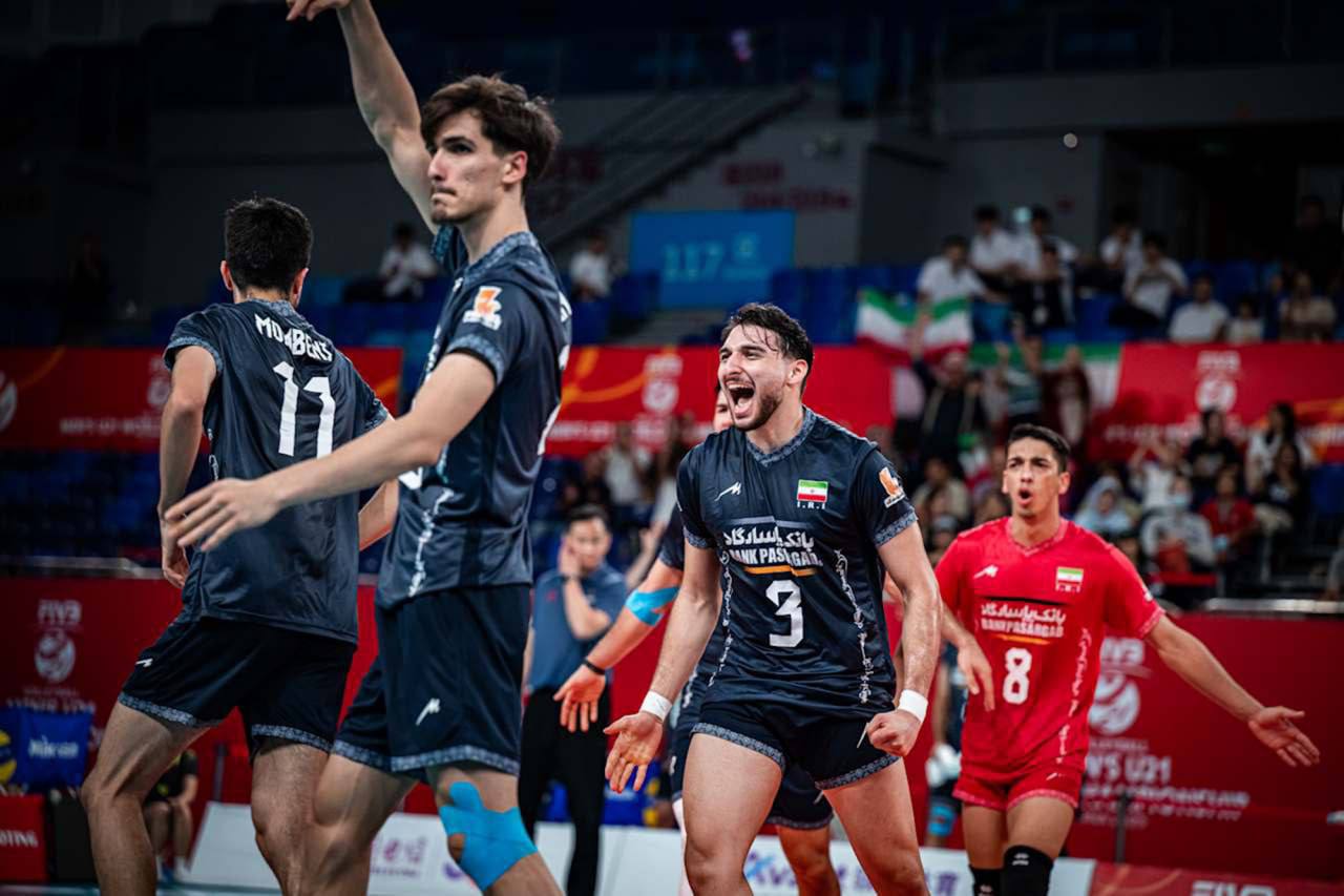 ایران ۳-۱ ایتالیا؛ تیم ملی والیبال جوانان ایران قهرمان جهان شد