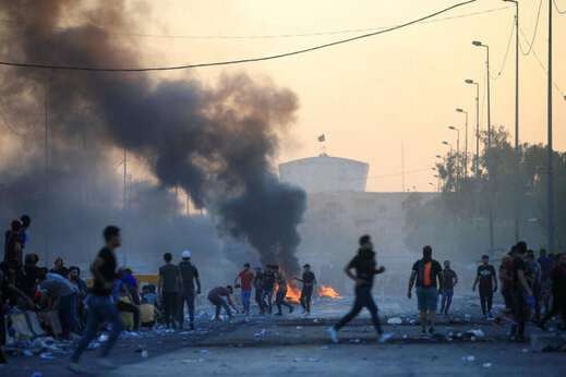 Anti-regime protests in the city of Javanroud (Javanrud)