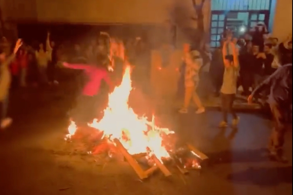Young Iranians Turn ‘Fire Festival’ Into Large Protests