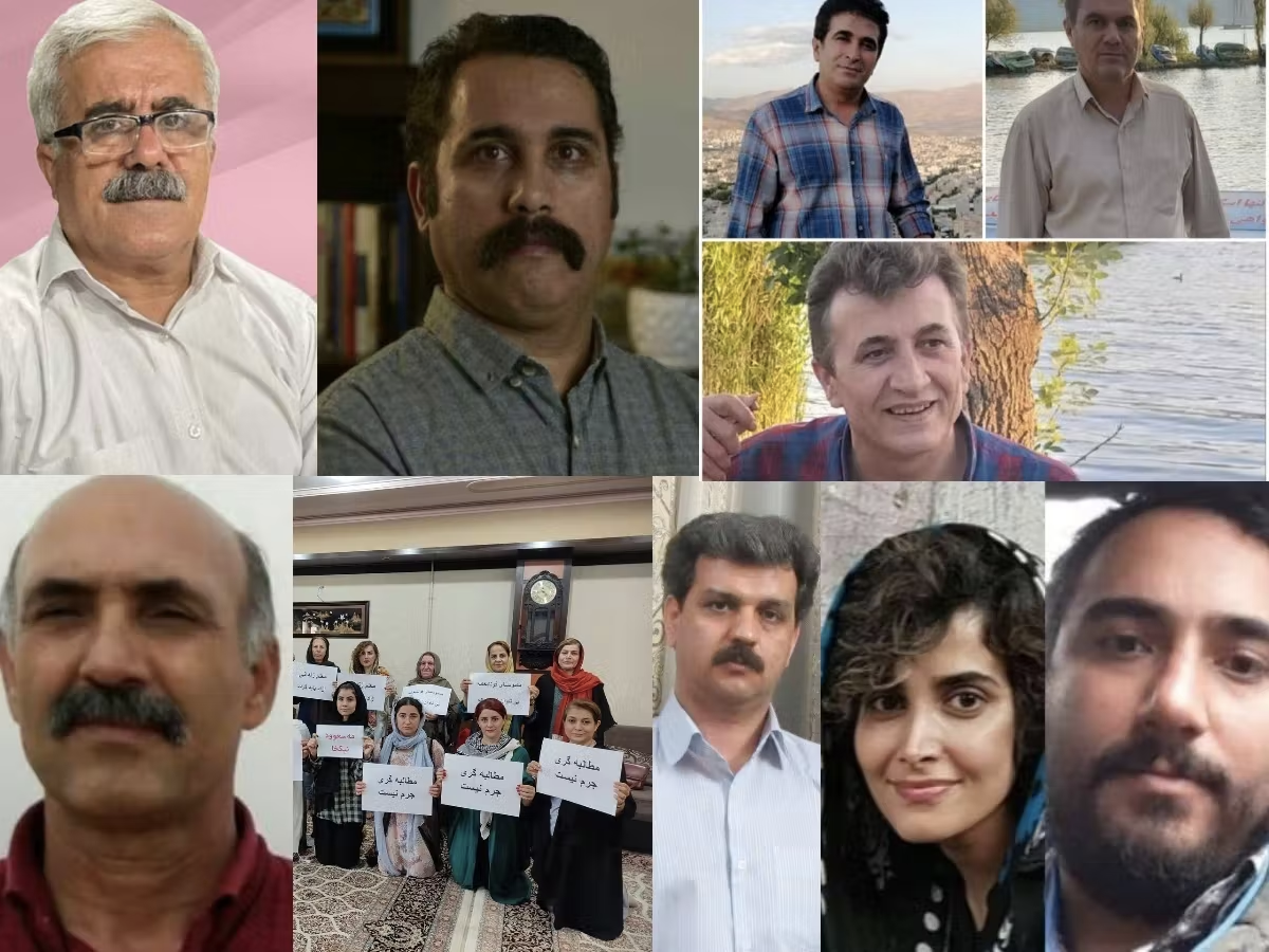 خانواده‌های معلمان و کارگران زندانی به «پرونده‌سازی‌های دروغین» علیه آنان اعتراض کردند