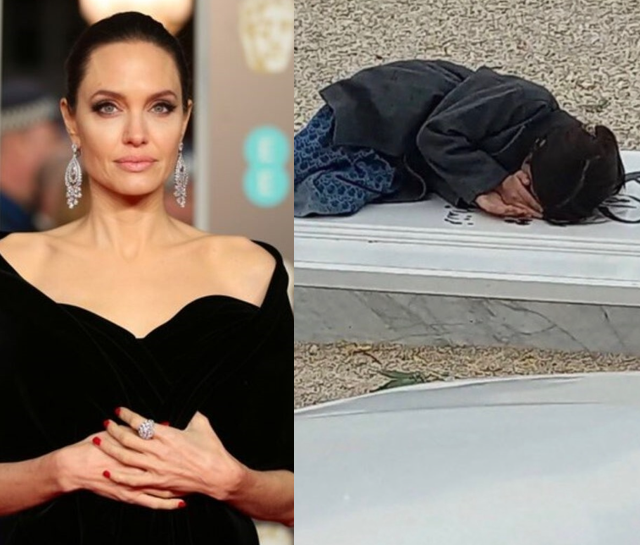 آنجلینا جولی تصویر گریستن فرزند پریسا لشکری، معترض جان باخته را بازنشر کرد