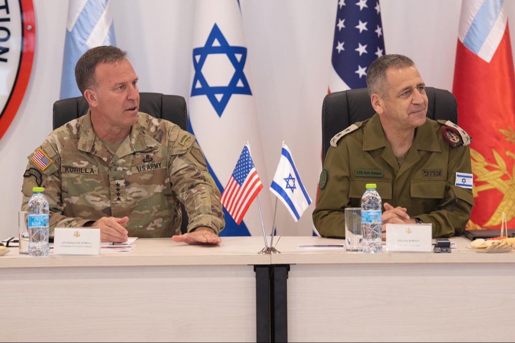 CENTCOM, IDF Commanders Meet To Discuss Mideast Integrated Defense System 