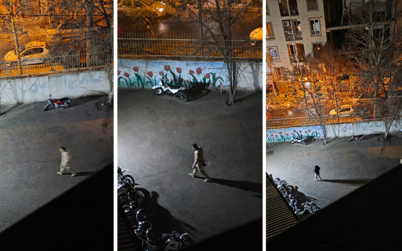 در قزوین در شمالغرب ایران، بر اساس ویدیویی که ۱۱ اسفند برای ایراناینترنشنال ارسال شد، استقرار نیروهای نظامی و موتورسیکلتها در مدرسه دخترانه صدیقه کبری در خیابان شهید ثالث در محله سرتک قابل مشاهده است