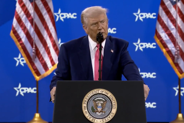 Trump rails against Biden's Iran policy in CPAC speech