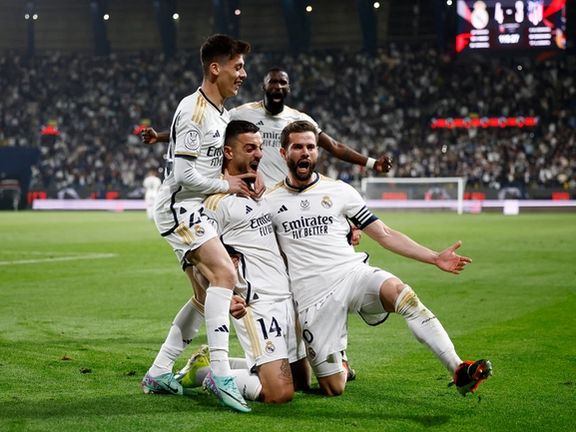 رئال ۵-۳ اتلتیکومادرید؛ بازگشت رویایی شاگردان آنچلوتی برای صعود به فینال سوپرکاپ