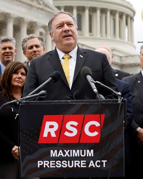 مایک پمپئو خطاب به مذاکرهکنندگان آمریکایی: هم ایران و هم حماس را دشمن قلمداد کنید