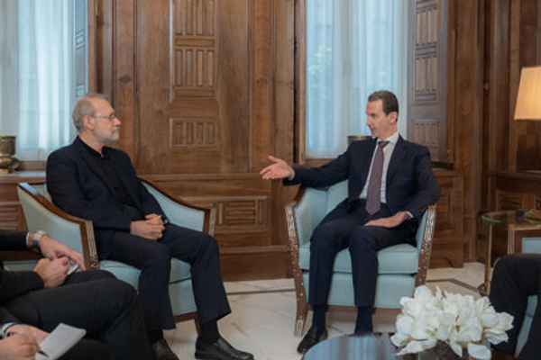 Assad meets Khamenei's top aide as he makes last-ditch efforts to remain in power