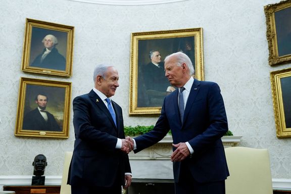 بنیامین نتانیاهو و جو بایدن در کاخ سفید دیدار کردند