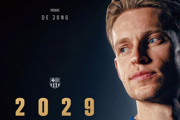 تمدید قرارداد فرنکی دییونگ با بارسلونا تا سال ۲۰۲۹