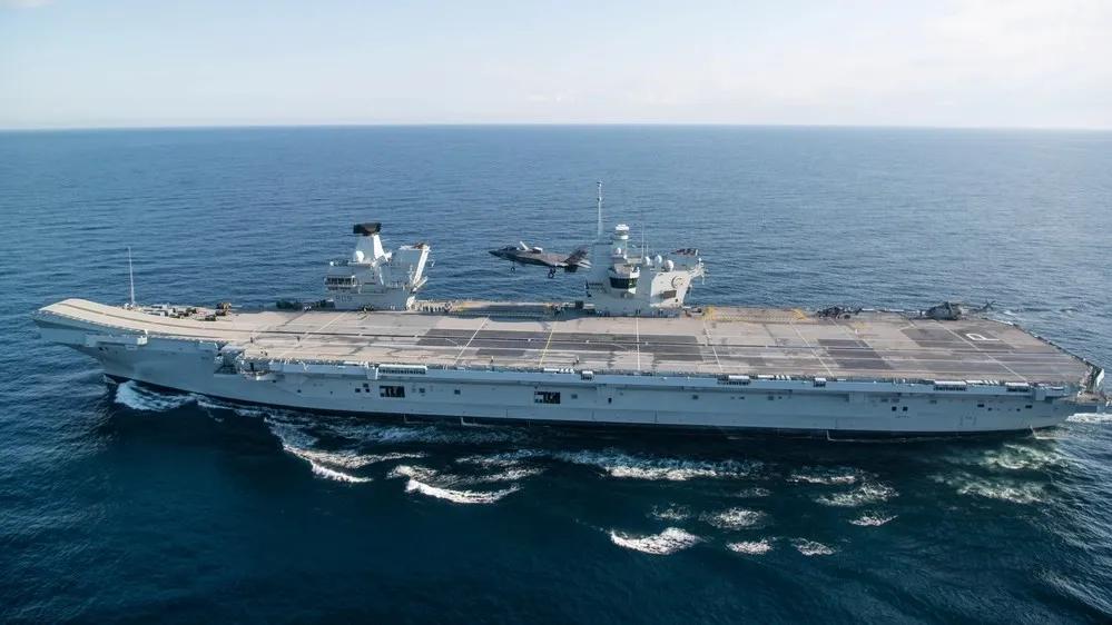 UK carrier strike group enters Red Sea amid Indo-Pacific deployment
