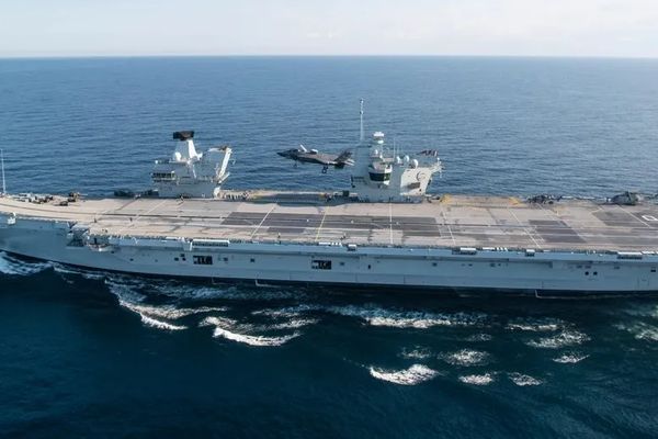 UK carrier strike group enters Red Sea amid Indo-Pacific deployment