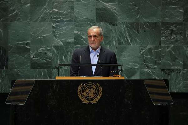 Iran ready to engage world powers on nuclear deal, Pezeshkian tells UN