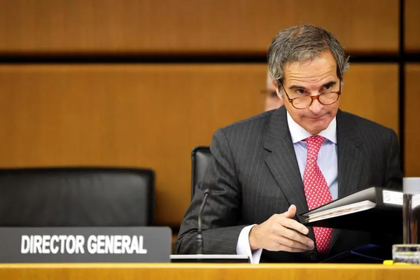 IAEA chief says Iran agreed to cap 60% uranium stockpile