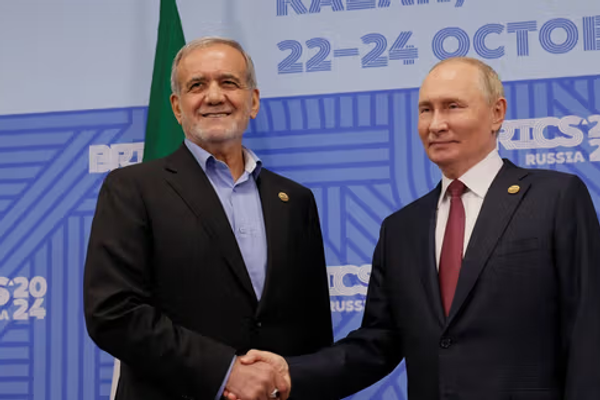 رئيسا روسيا وإيران يشاركان في قمة منظمة شنغهاي للتعاون في الصين