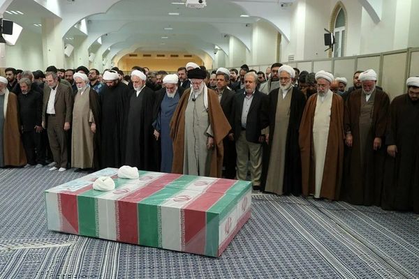 Khamenei leads funeral prayers for two senior judges killed in Tehran