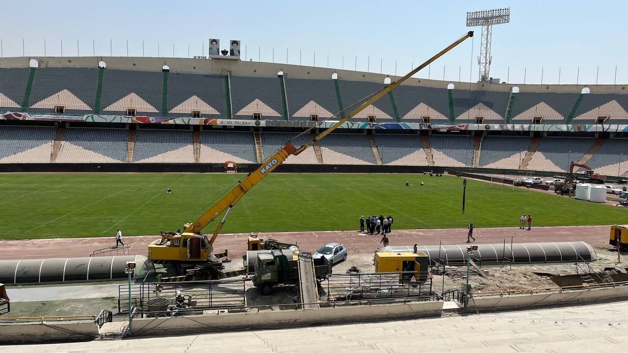 دوباره‌کاری در بازسازی استادیوم آزادی؛ در میانه کار همه‌چیز به سپاه واگذار شد!