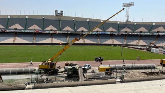 دوبارهکاری در بازسازی استادیوم آزادی؛ در میانه کار همهچیز به سپاه واگذار شد!