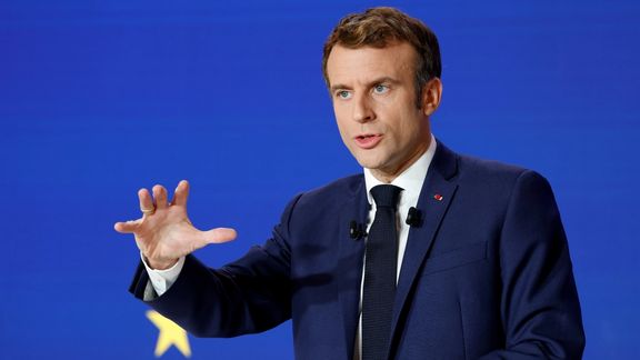 الرئيس الفرنسي:جذور عدم الاستقرار في المنطقة تعود إلى تصرفات إيران