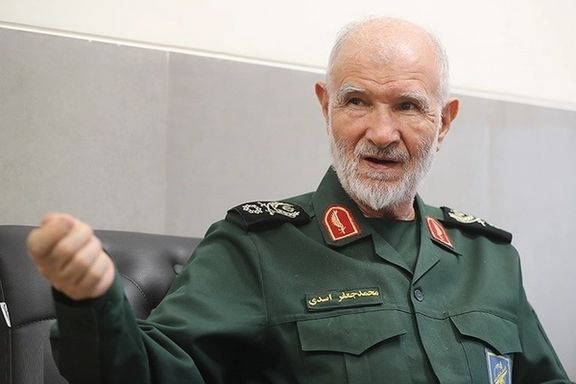 معاون خاتم الانبیا: کسی که در دانشگاه آمریکا پرچم فلسطین گرفته در راه خمینی حرکت کرده است