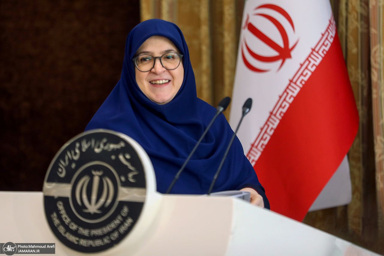 Iranian government spokeswoman Fatemeh Mohajerani 