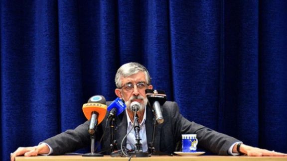 Former Speaker of Iran’s Parliament Gholam-Ali Haddad-Adel