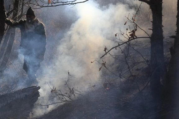 اعلام پایان حریق جنگلهای الیت همزمان با هشدار درباره احتمال آتشسوزی در گلستان و گیلان