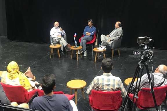 Debate between two Iranian academics in Tehran, September 2023