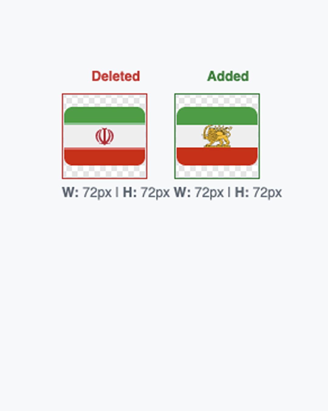 X changes Iran flag emoji to lion and sun symbol in support for protests