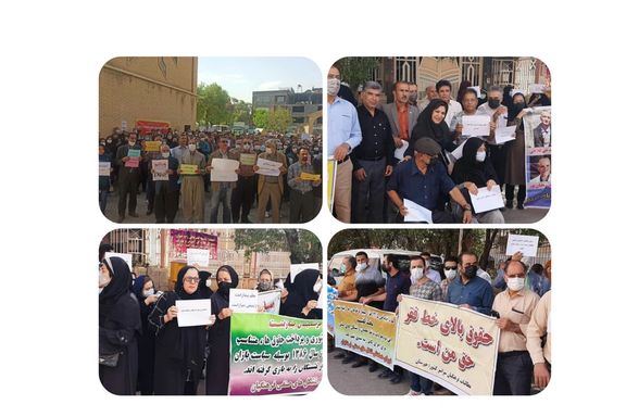 معلمان در ایران بار دیگر در اعتراض به رسیدگی نشدن به مطالباتشان تجمع کردند