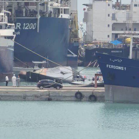 Iranian Navy’s "Sahand" destroyer, Bandar Abbas, Hormozgan province, July 7, 2024 