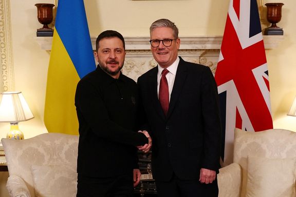 ولودیمیر زلنسکی خطاب به کییر استارمر: روی حمایت شما حساب میکنیم
