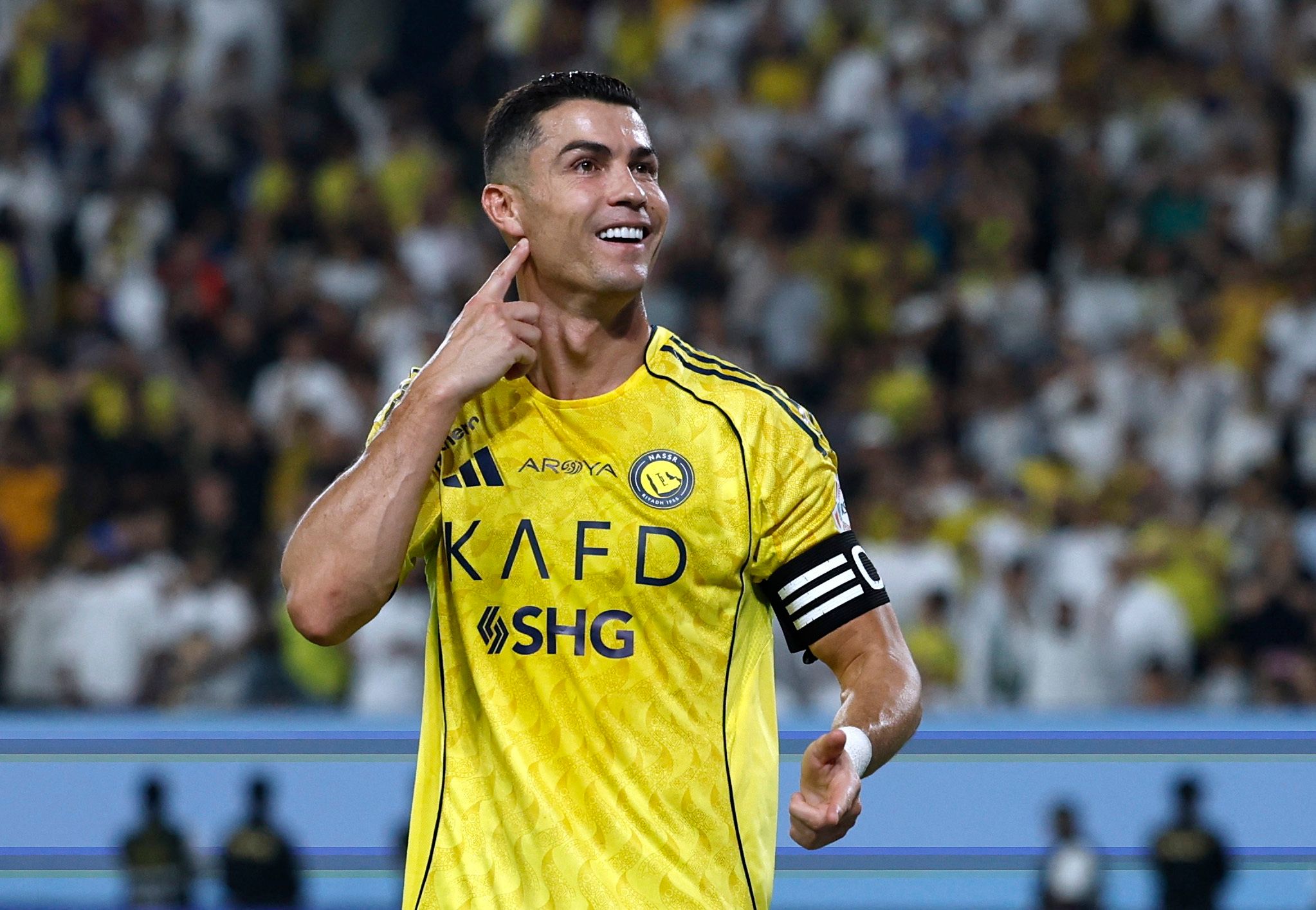 النصر ۵-۱ الریاض؛ صدرنشینی زردها در عربستان سعودی با درخشش ابدی رونالدو
