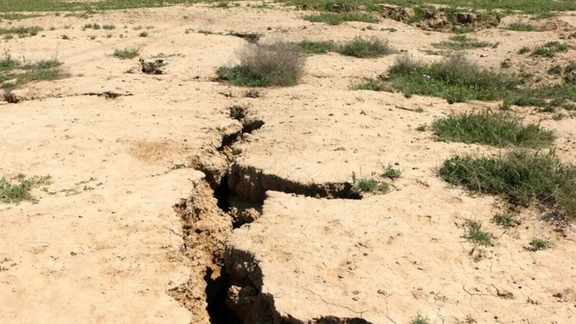 Land subsidence in Iran