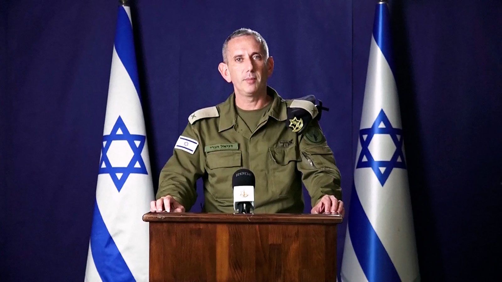 Rear Adm. Daniel Hagari, a spokesperson for the Israel Defense Forces (IDF) (October 2023)