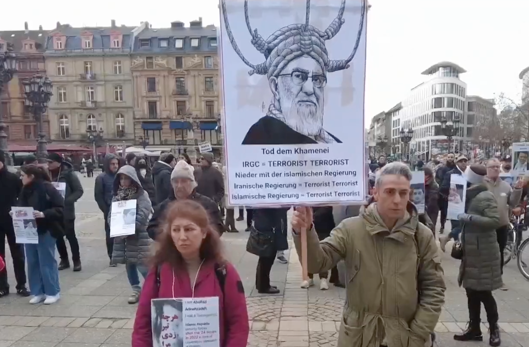 تجمع ایرانیان نقاط مختلف جهان در حمایت از خیزش انقلابی در یک شنبه اعتراضی دیگر