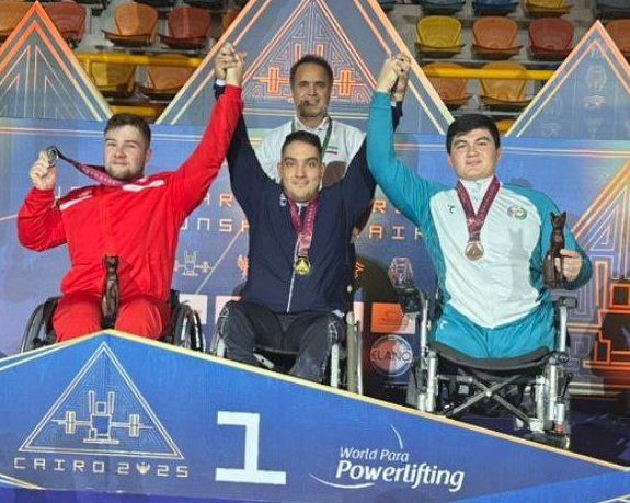 مانی سعیدی قهرمان پاراوزنهبرداری جوانان جهان شد