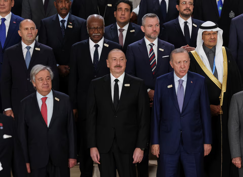 انتقاد علی‌اف از کشورهای غربی در کاپ۲۹: می‌خواهند منابع انرژی ما را تخریب کنند