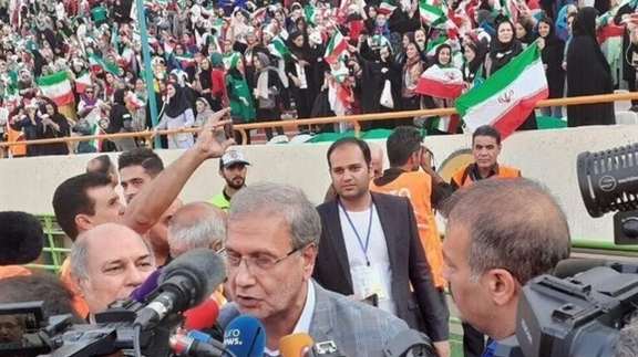 Around 3,000 women allowed into stadium in Iran to watch soccer match. October 10, 2019