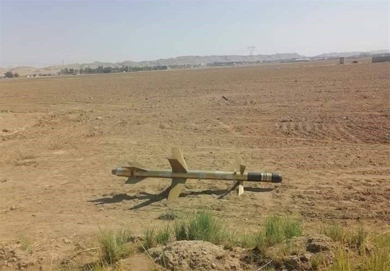 Tasnim claimed this Saqr missile was photographed near the US airbase of Harir in Iraq. Undated