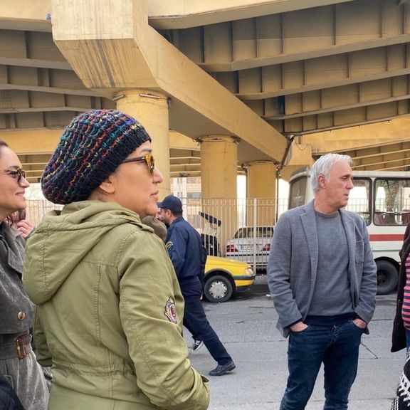 اسطوره فوتبال ایران مقابل زندان اوین؛ حمید علیدوستی پیگیر وضعیت ترانه