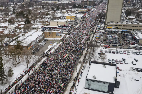 Over a million people rally worldwide in solidarity with Iran protests