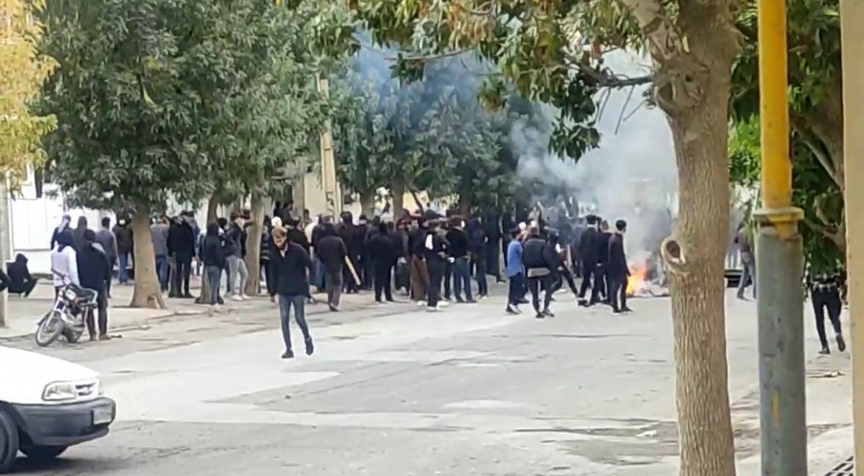 Iranians Again Brave Regime Forces During Friday Protests