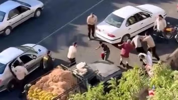 عناصر تابعة للنظام الإيراني وراء الاعتداء على الباعة الجائلين في "قزوين"