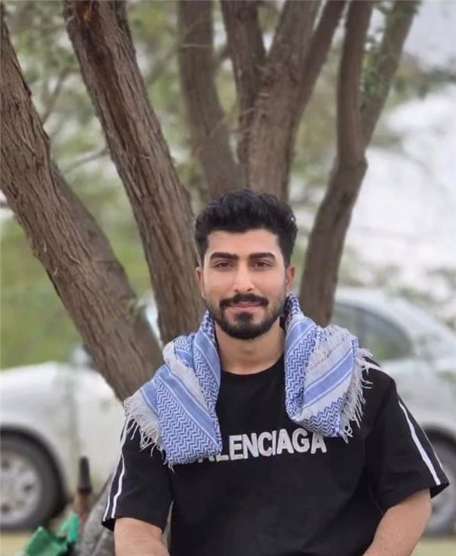 محمد البوغبیش، ۲۵ ساله، ۱۸ دی در اعتراضات ماهشهر با شلیک ماموران حکومتی کشته شد