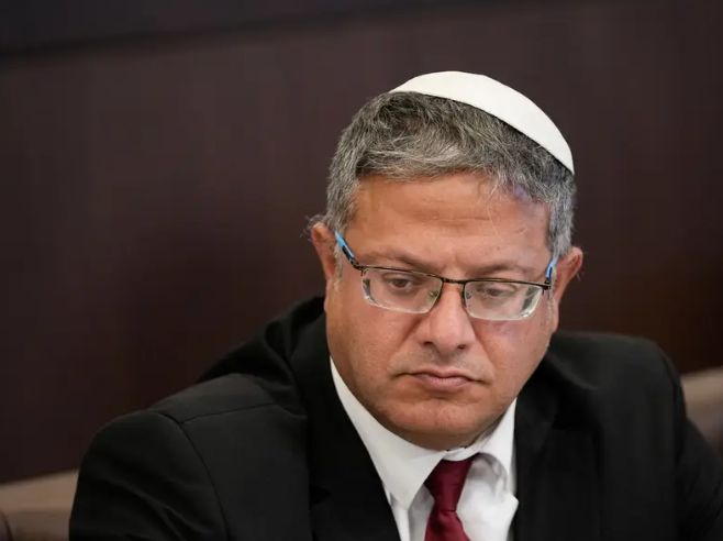 ایتمار بن‌گویر، سیاست‌مدار راست‌گرا و وزیر امنیت ملی اسرائیل 