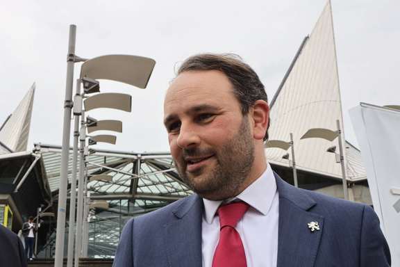 Belgian MP Michael Freilich from NVA Party opposed to the propose prisoner exchange deal with Iran. May 10, 2022