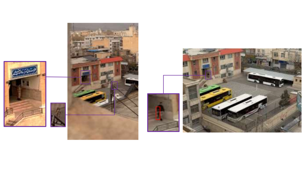 Footage and eyewitness reports from March 3, in Tehran’s Pirouzi neighborhood showed military forces deployed in the courtyard of Fatemeh Talimi girls’ high school, with buses stationed nearby and an individual carrying a weapon visible in the images.